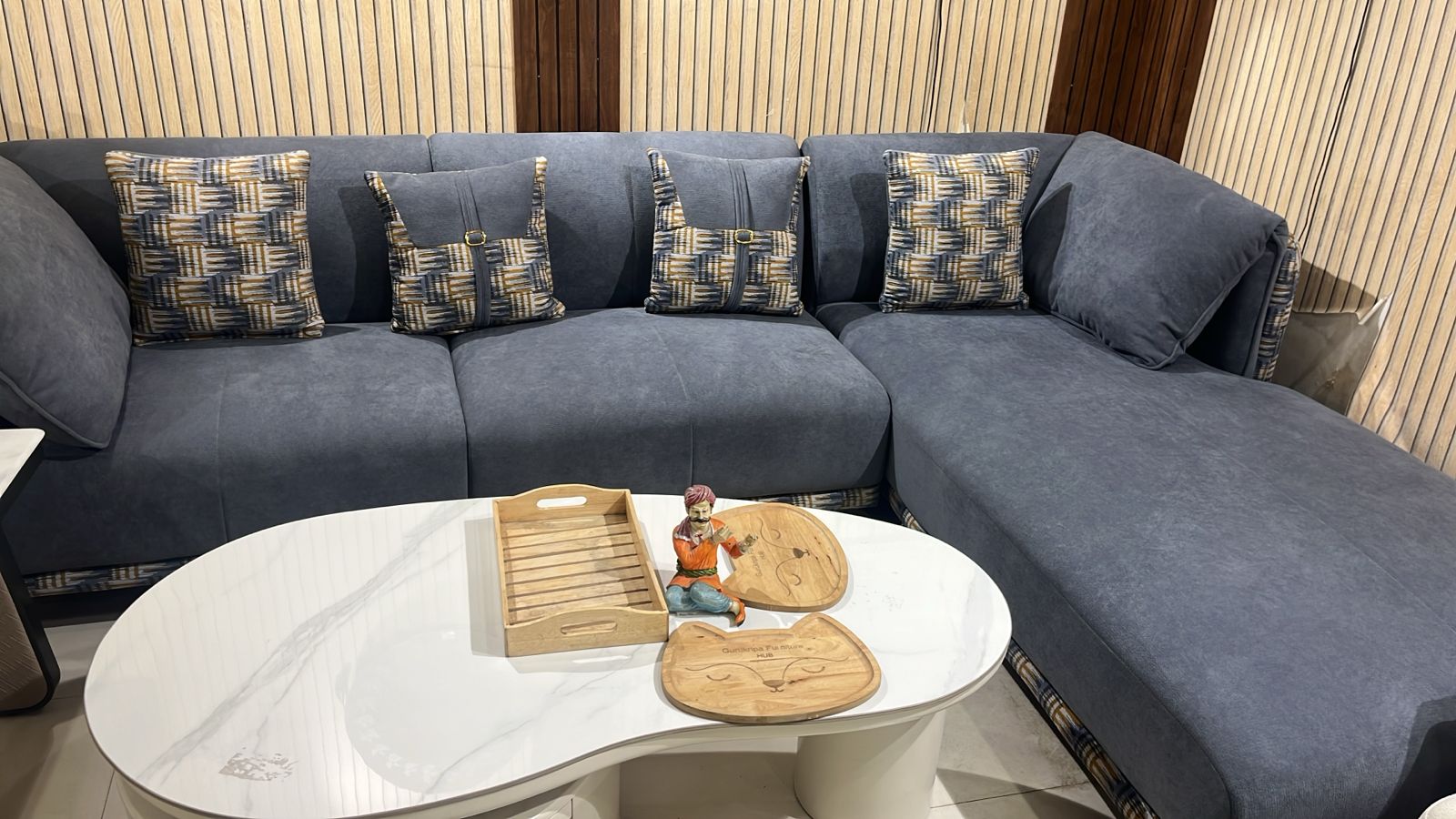 L shape sofa