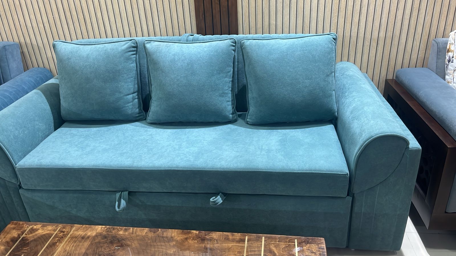 3 seater sofa cum bed